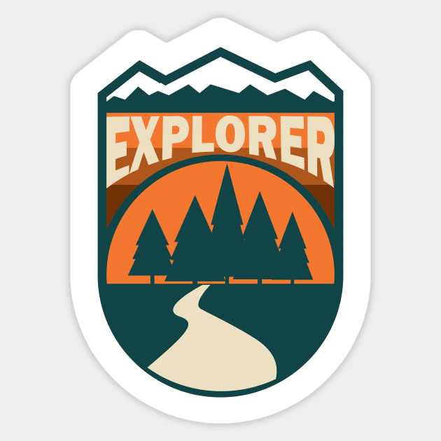 Explorer Sticker by omgawrsh